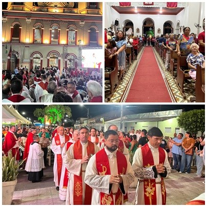 Ordenação diaconal na Festa do Divino Espírito Santo